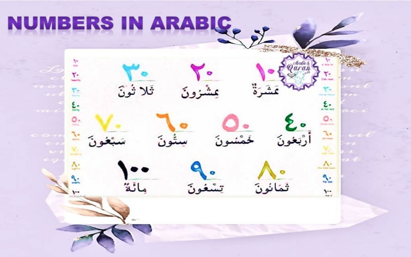 Numbers in Arabic 